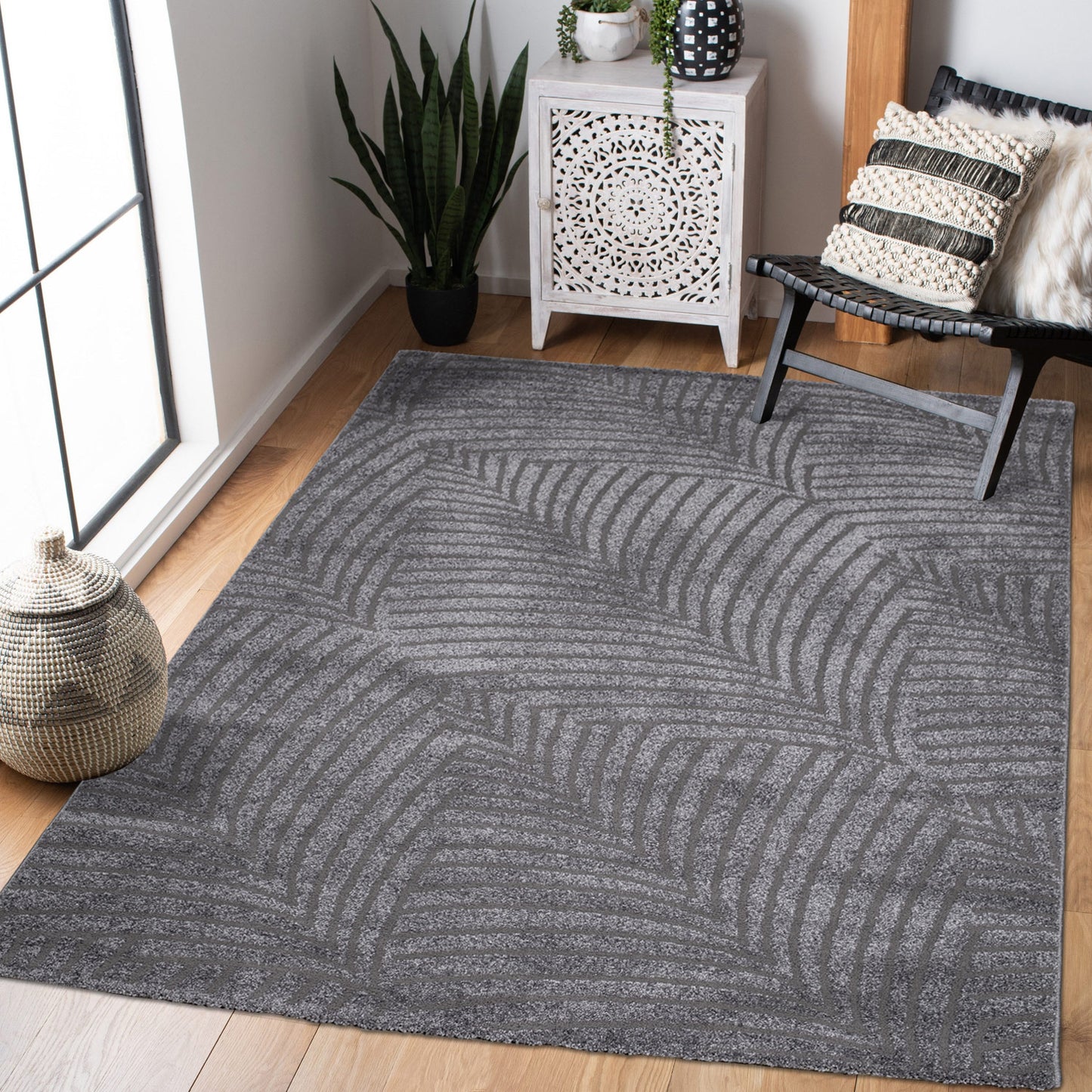 Teppich Fancy 648 Grau