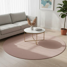 Bild im Galerie-Viewer laden (Hochflor Teppich Focus 47 55 Rose – Rund)