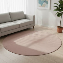 Bild im Galerie-Viewer laden (Hochflor Teppich Focus 47 55 Rose – Rund)