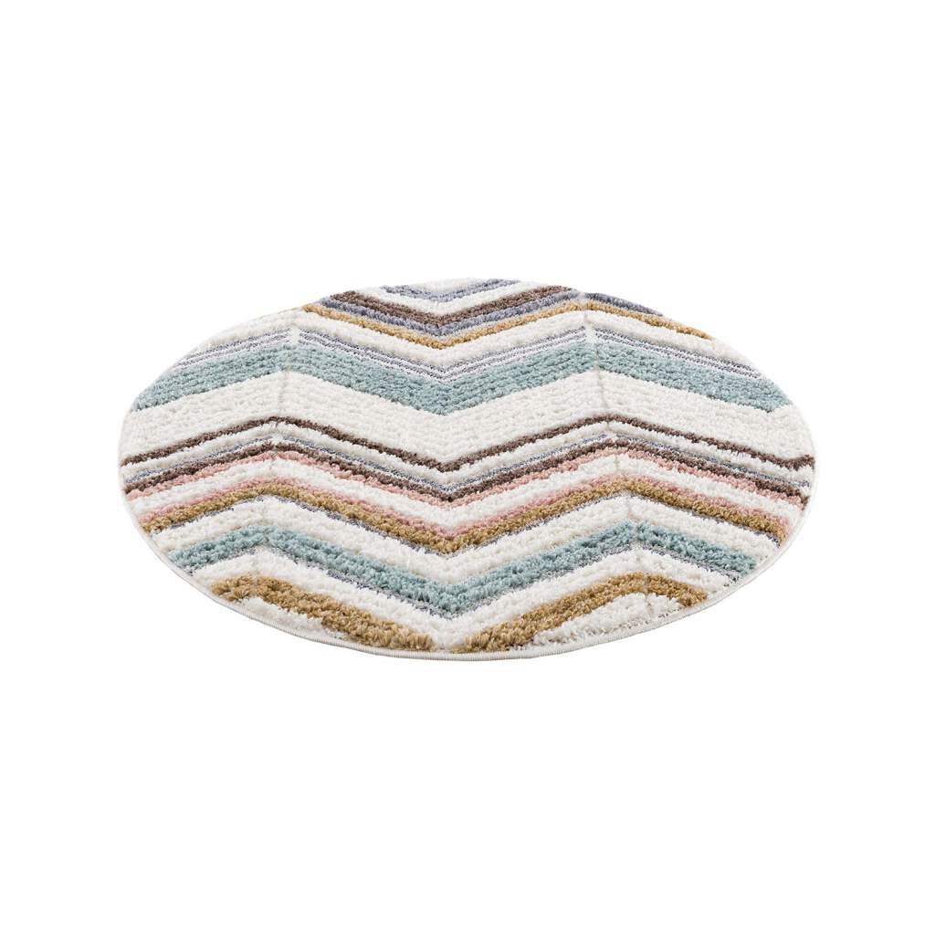Hochflor Teppich Focus 3009 Multi – Rund