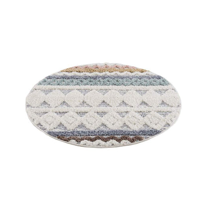 Hochflor Teppich Focus 3013 Multi – Rund