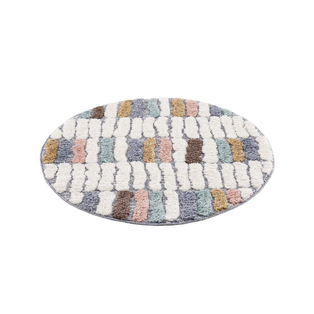 Hochflor Teppich Focus 3032 Multi – Rund