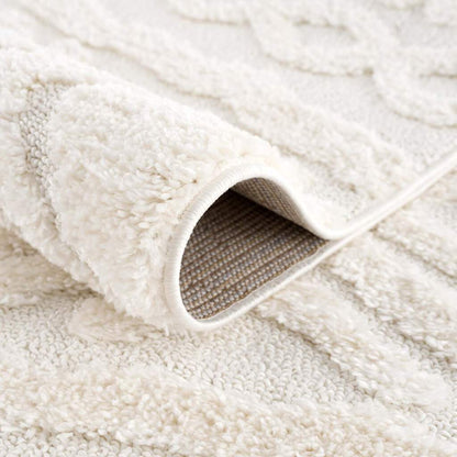 Hochflorteppich Focus 3382 Creme