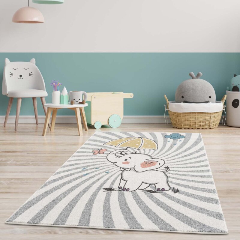 Kinderteppich Anime 9388 Creme