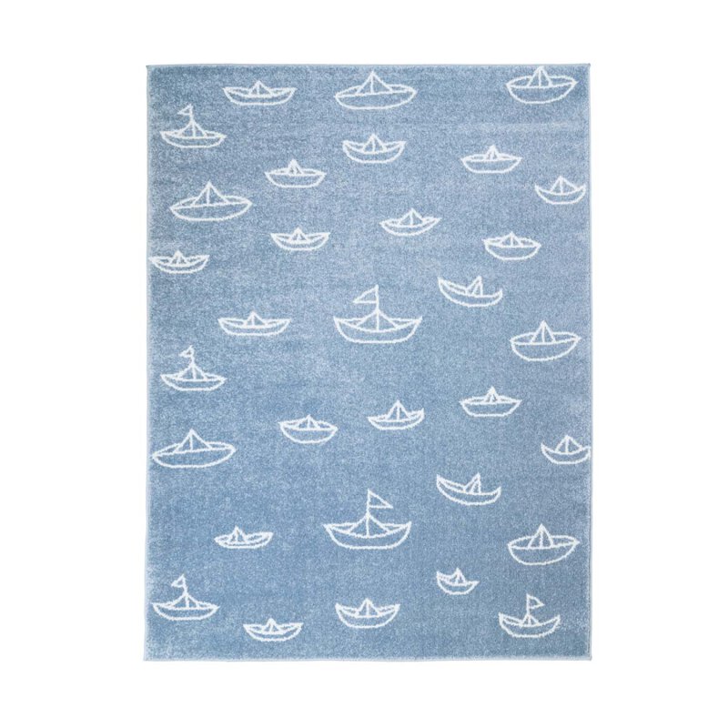 Kinderteppich Mond Bueno 1457 Blau