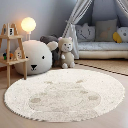 Kinderteppich Mara 703 Creme – Rund