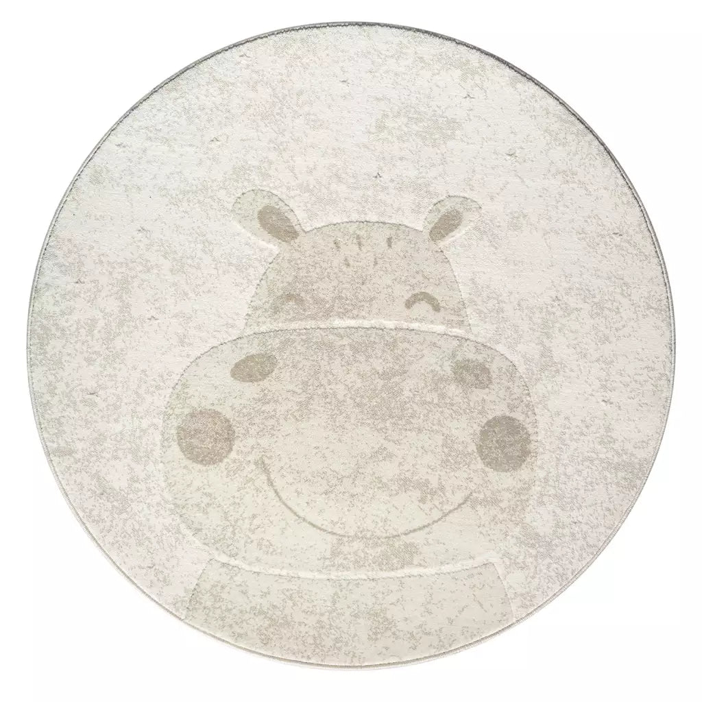 Kinderteppich Mara 703 Creme – Rund