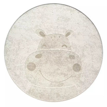 Kinderteppich Mara 703 Creme – Rund