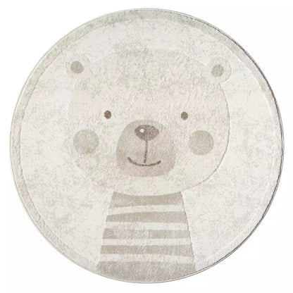 Kinderteppich Mara 710 Creme – Rund