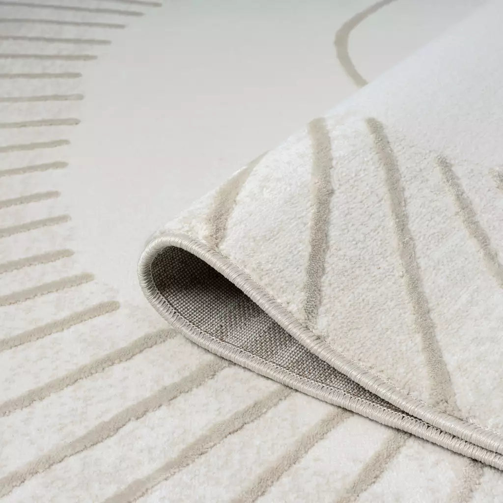 Kinderteppich Mara 714 Creme – Rund