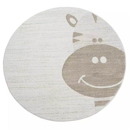 Kinderteppich Mara 715 Creme – Rund