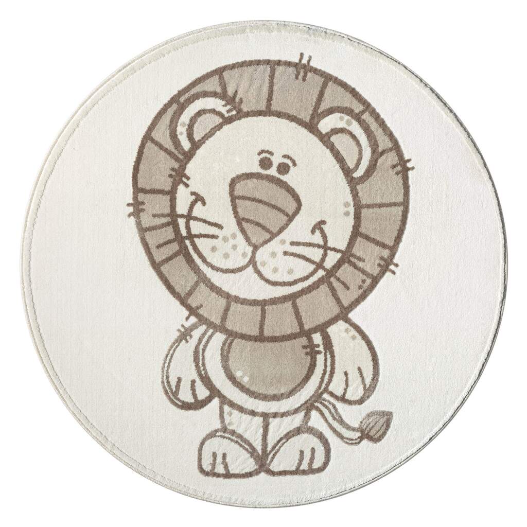 Kinderteppich Mara 717 Creme – Rund