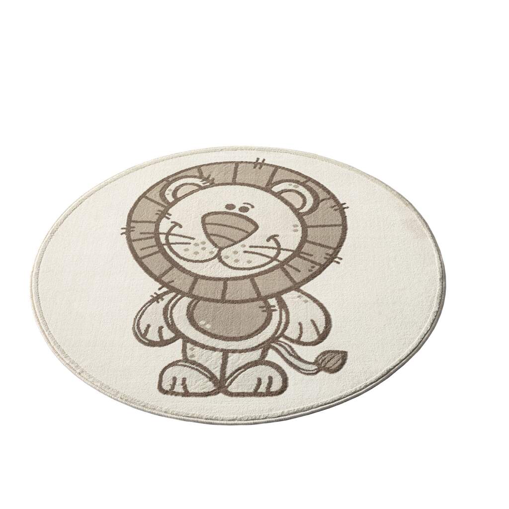 Kinderteppich Mara 717 Creme – Rund