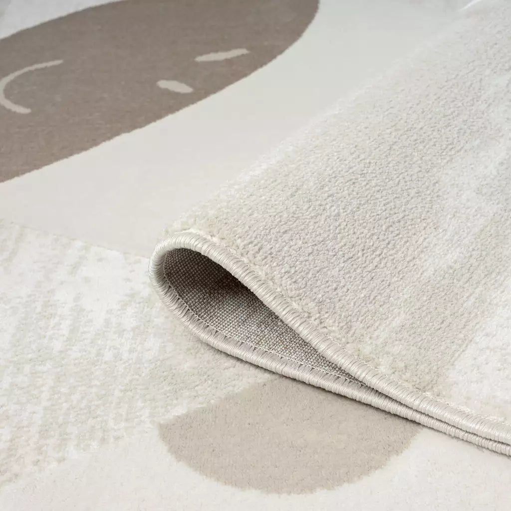 Kinderteppich Mara 719 Creme – Rund