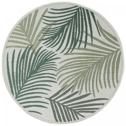 Machka In- & Outdoor Teppich 54045 40 Green – Rund