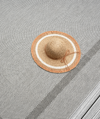 Indoor & Outdoor Kurzflorteppich Grey– Maestro