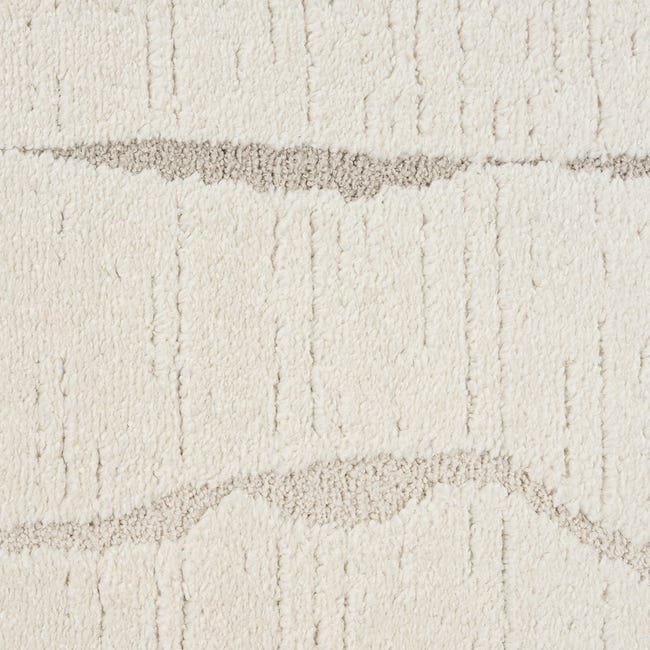 Elio Designer Teppich | Cream | Kurzflorteppich