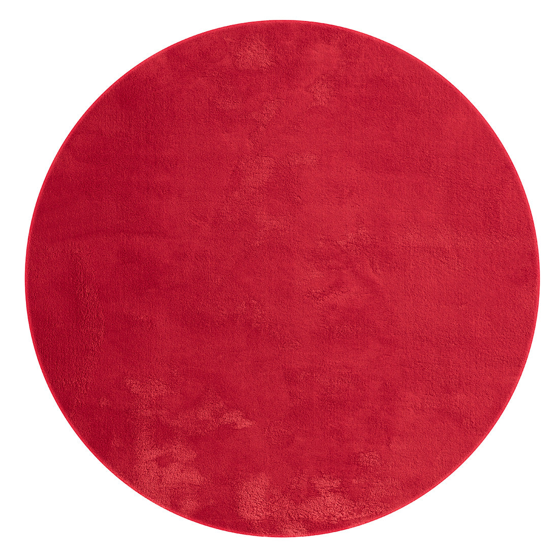 Teppich Hochflor Loft 37 10 Red-round