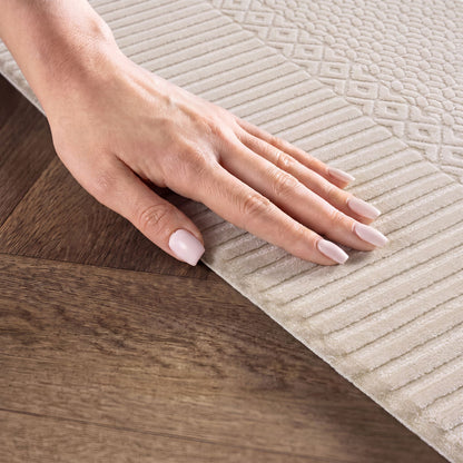 Nepal Beige – Eleganter Acryl Teppich