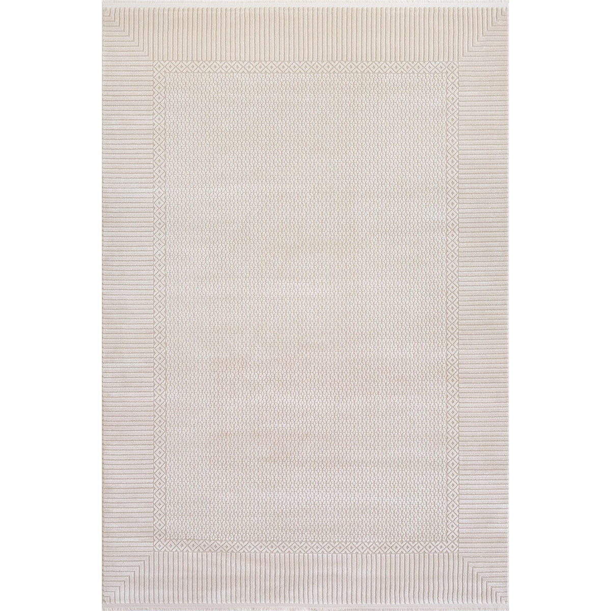 Nepal Beige – Eleganter Acryl Teppich