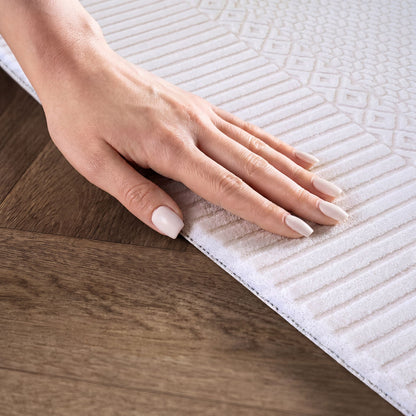 Nepal Creme – Eleganter Acryl Teppich