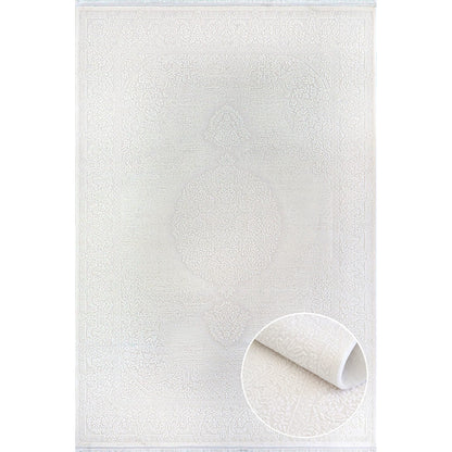 Nepal Creme – Klassischer Acryl Teppich