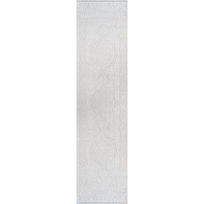 Nepal Creme – Klassischer Acryl Teppich