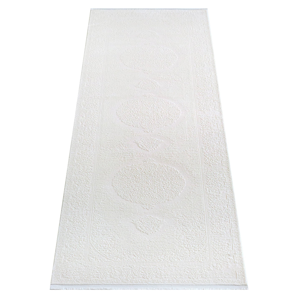 Nepal Creme – Klassischer Acryl Teppich