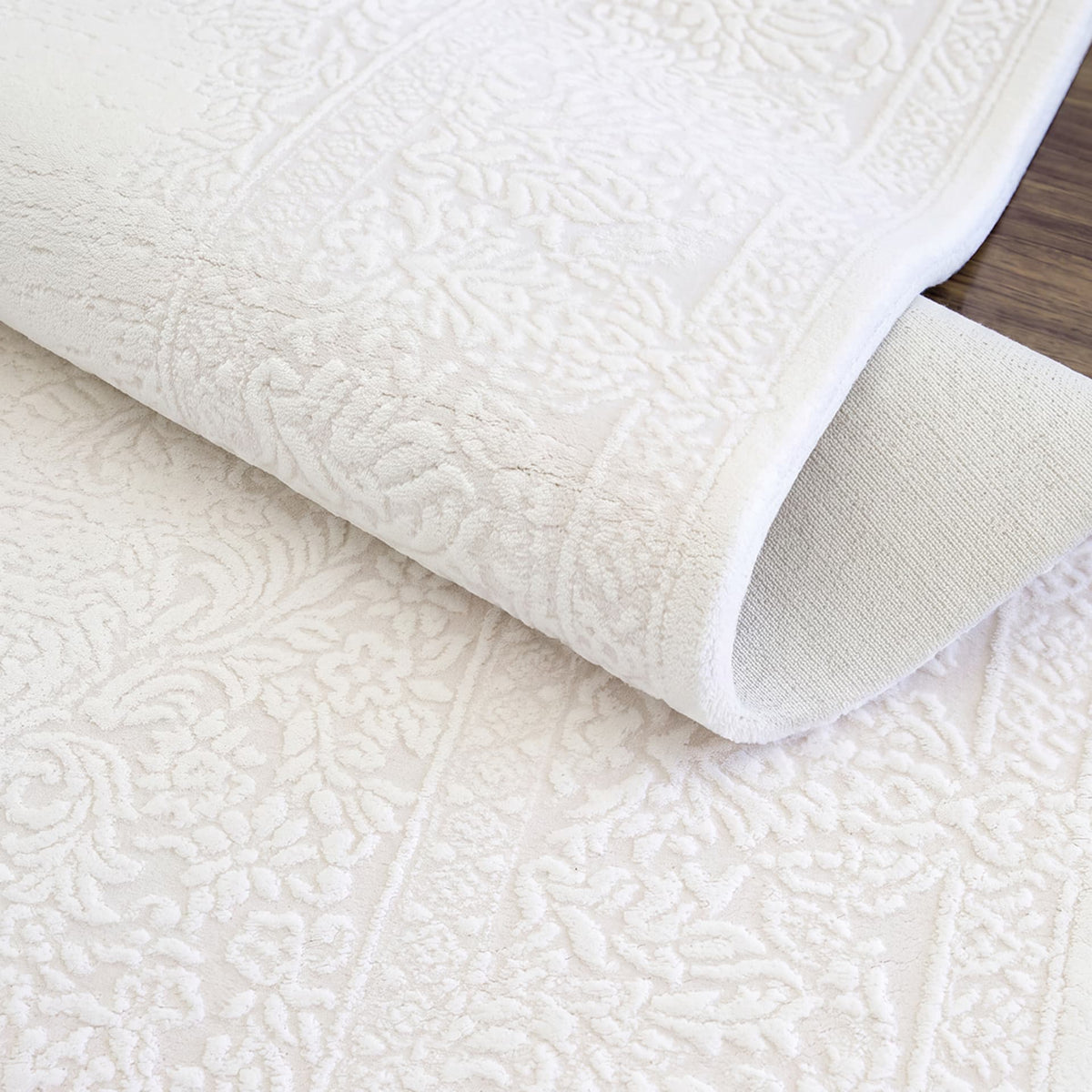 Nepal Creme – Klassischer Acryl Teppich