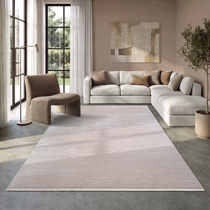 Nepal Beige – Moderner Acryl-Teppich