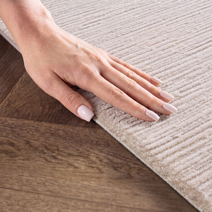 Nepal Beige – Moderner Acryl-Teppich