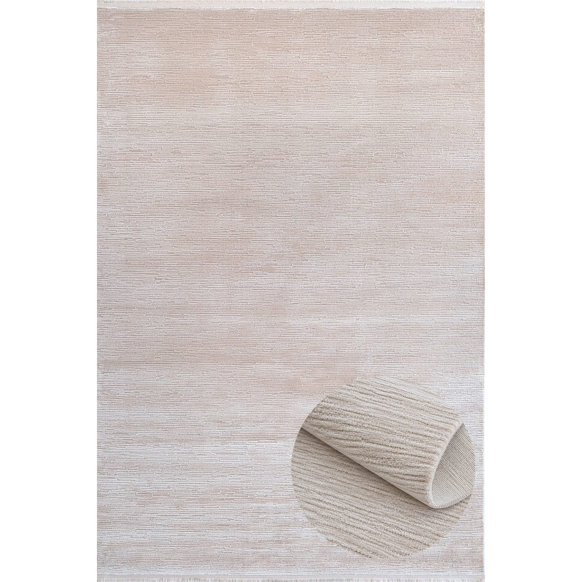 Nepal Beige – Moderner Acryl-Teppich