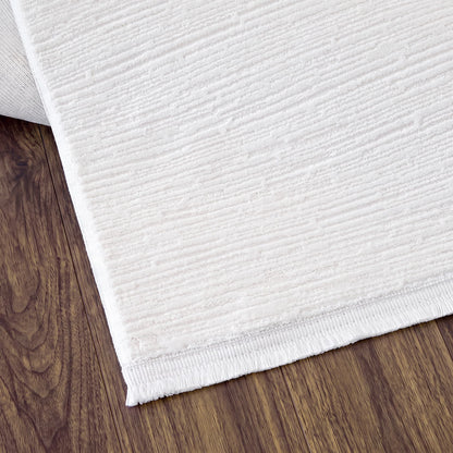 Nepal Creme – Moderner Acryl-Teppich