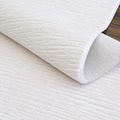Nepal Creme – Moderner Acryl-Teppich