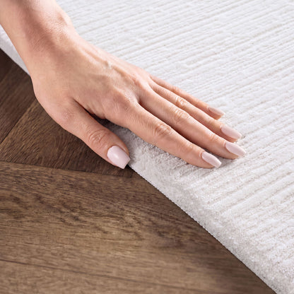 Nepal Creme – Moderner Acryl-Teppich
