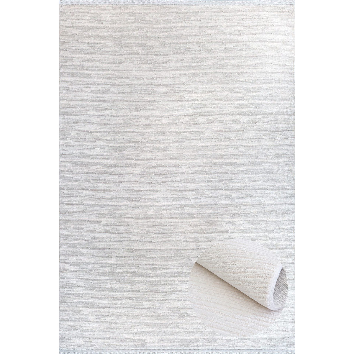 Nepal Creme – Moderner Acryl-Teppich