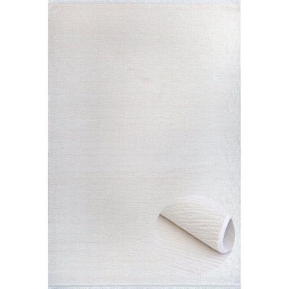 Nepal Creme – Moderner Acryl-Teppich