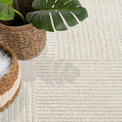 Kurzflor Teppich Flair 177 Beige