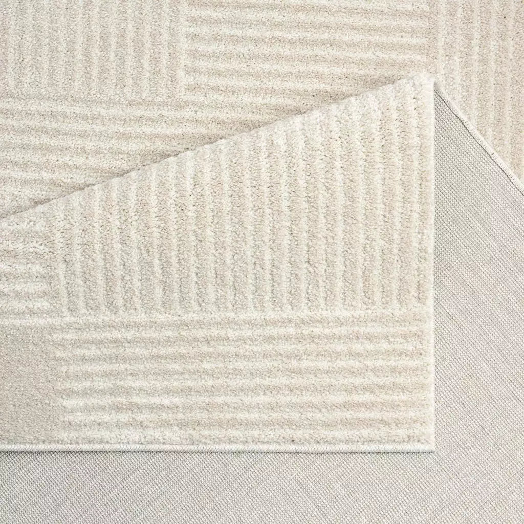 Kurzflor Teppich Flair 177 Beige