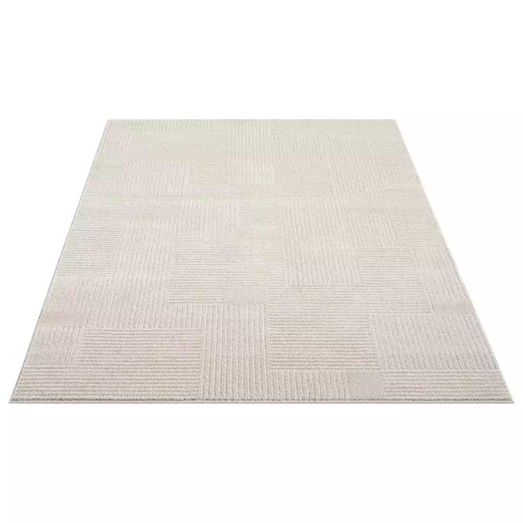 Kurzflor Teppich Flair 177 Beige