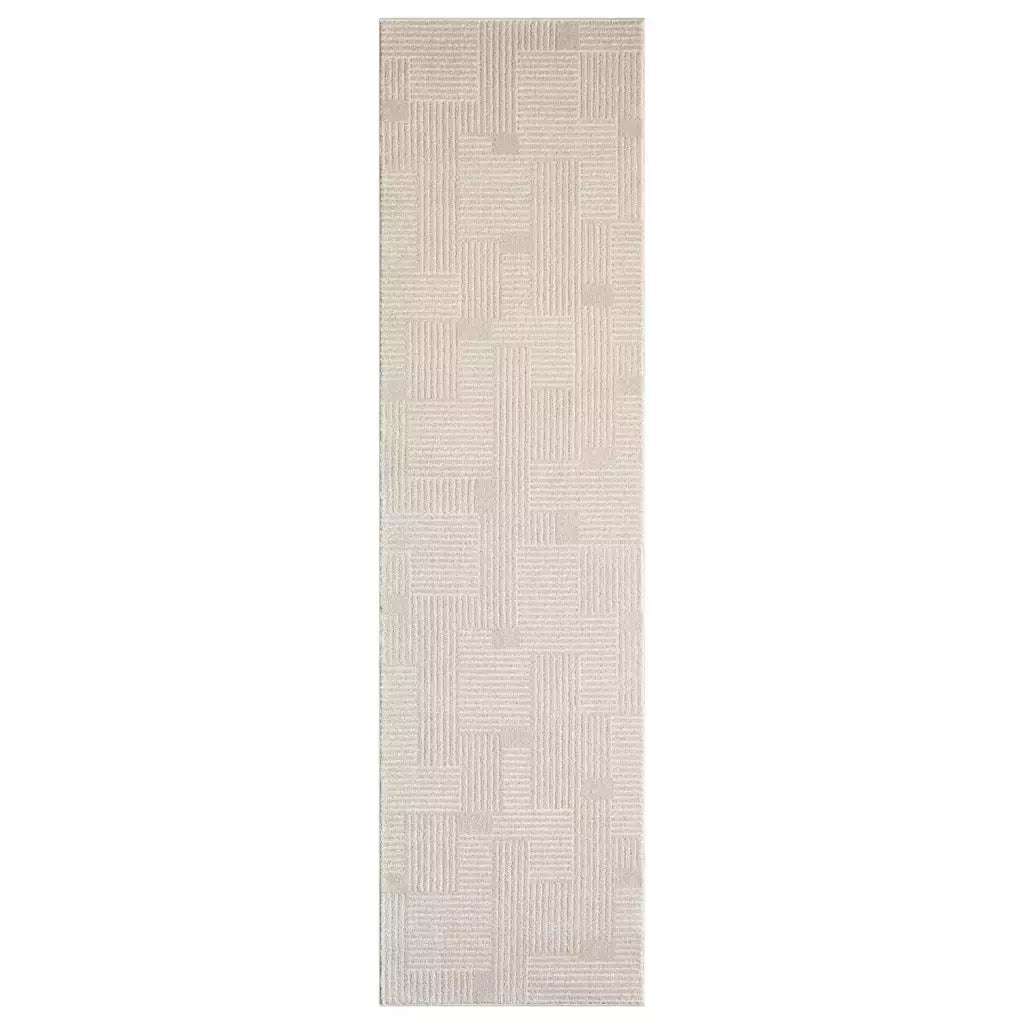 Kurzflor Teppich Flair 177 Beige