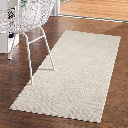 Kurzflor Teppich Flair 177 Beige