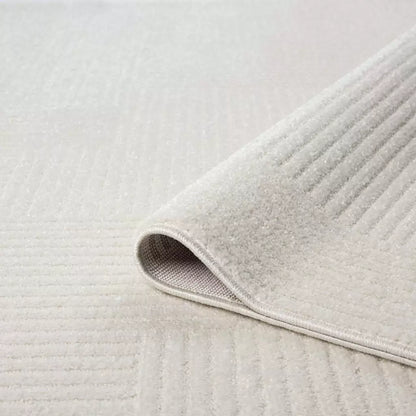 Kurzflor Teppich Flair 177 Creme