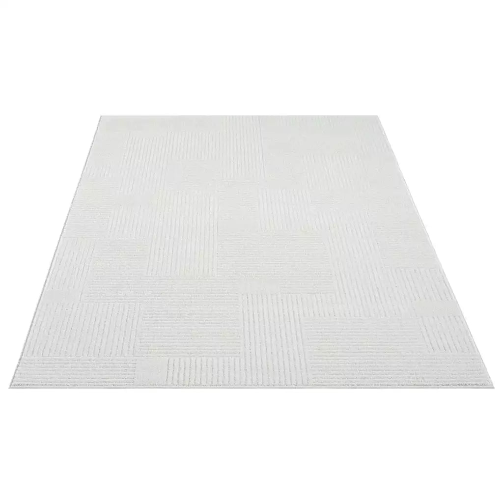Kurzflor Teppich Flair 177 Creme