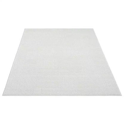Kurzflor Teppich Flair 177 Creme