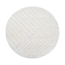 Bild im Galerie-Viewer laden (Hochflor Teppich Focus 749 Creme – Rund)