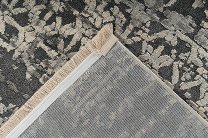 Kurzflorteppich Adela 325 Grau – Vintage Teppich