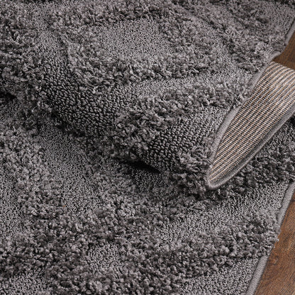 Sanat Hochflor-Teppich Luxus 3506-Gray