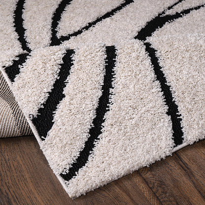 Sanat Hochflor-Teppich Luxus 3505-Cream