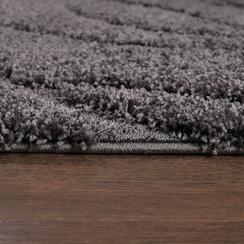 Sanat Hochflor-Teppich Luxus 3503-Gray